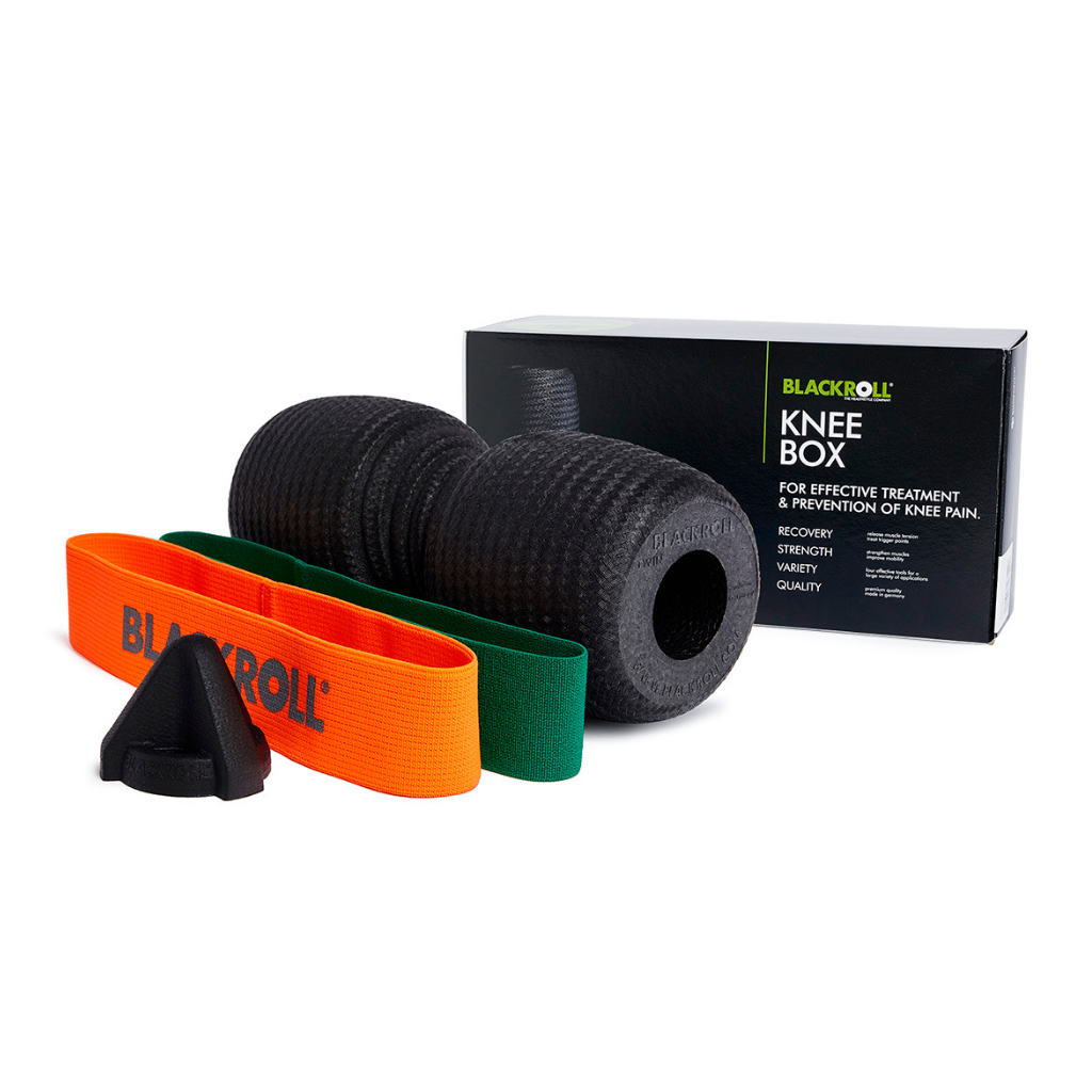 BLACKROLL® KNEE BOX | 4-Piece Knee Pain Set | BLACKROLL® Ireland | The Run Hub