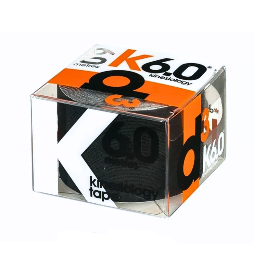 D3 K6.0 Kinesiology Tape | Black | The Run Hub
