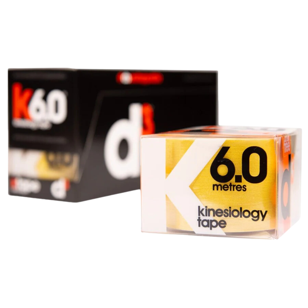 D3 K6.0 Kinesiology Tape | Yellow | The Run Hub