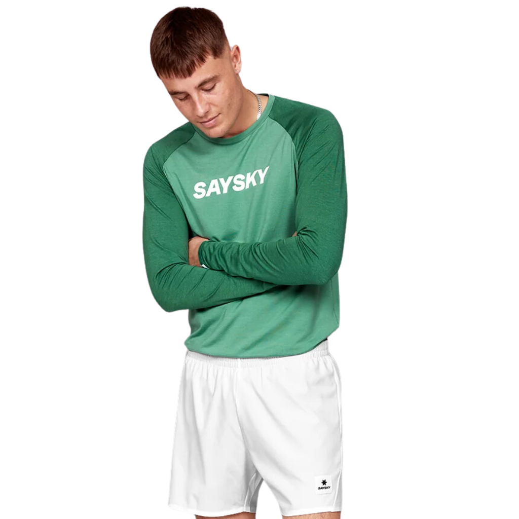 Men's SAYSKY Logo Pace Long Sleev Top | The Run Hub