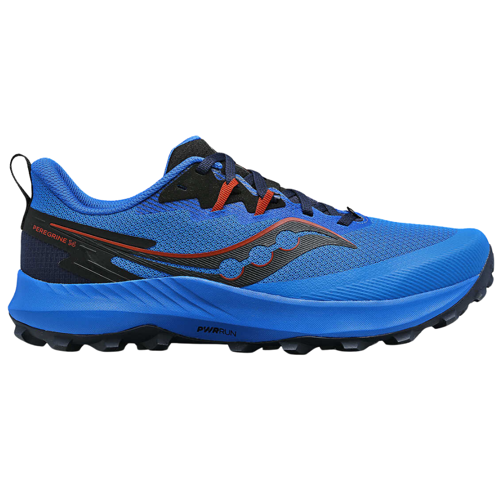 Men's Saucony Peregrine 14 Trail Running Shoe | COBALT | BLACK | The Run Hub