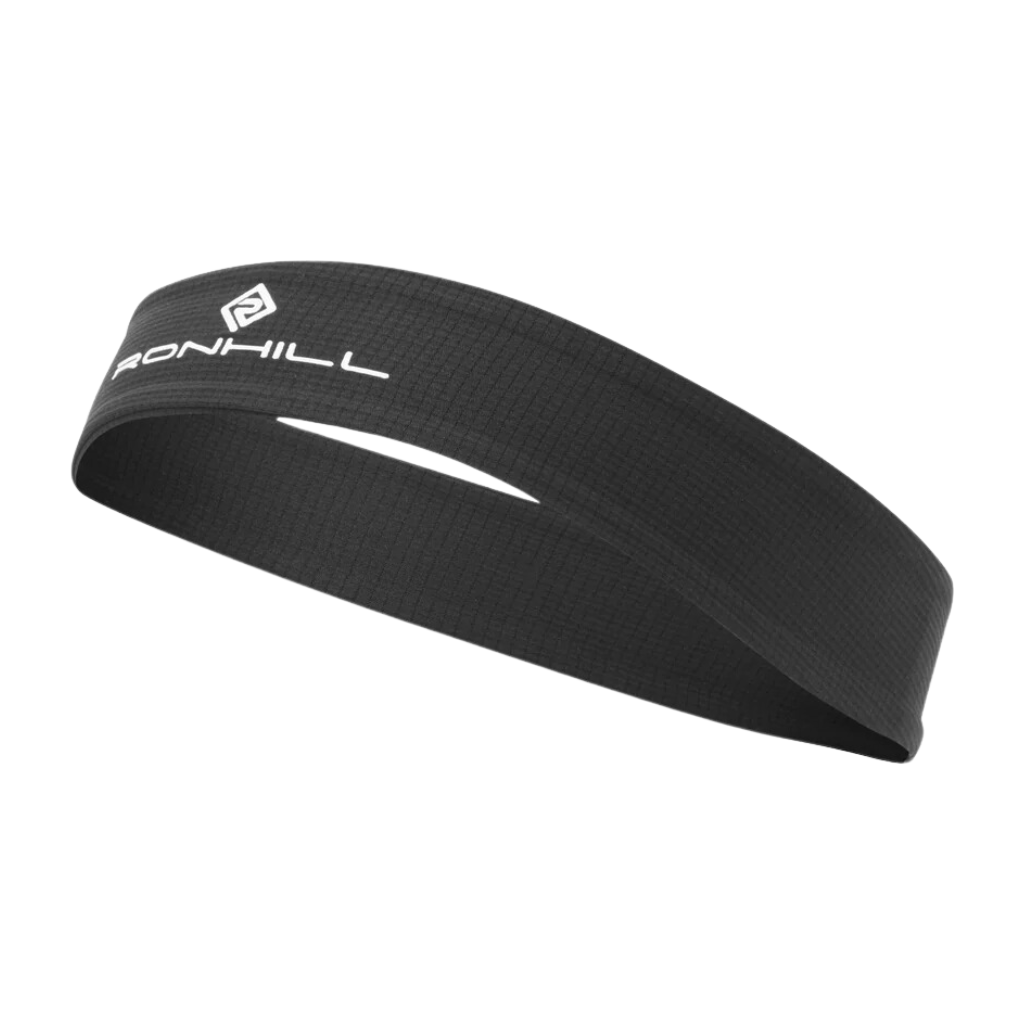 Ronhill Lightweight Headband | RH-007318 Black | The Run Hub