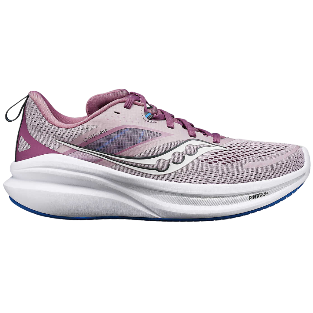 Women's Saucony Omni 22 Supportive Running Shoe | Orchid | The Run Hub