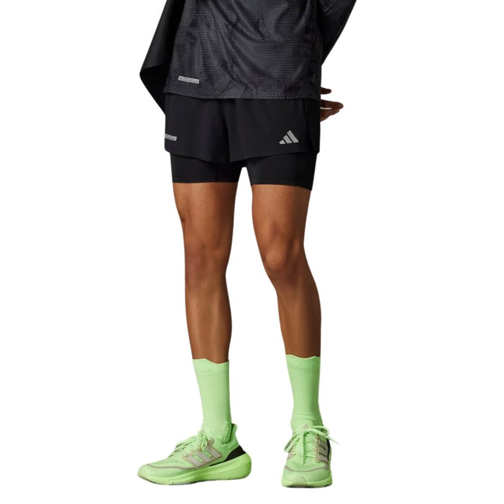 adidas Ultimateadidas 2-in-1 Running Shorts in Black | The Run Hub