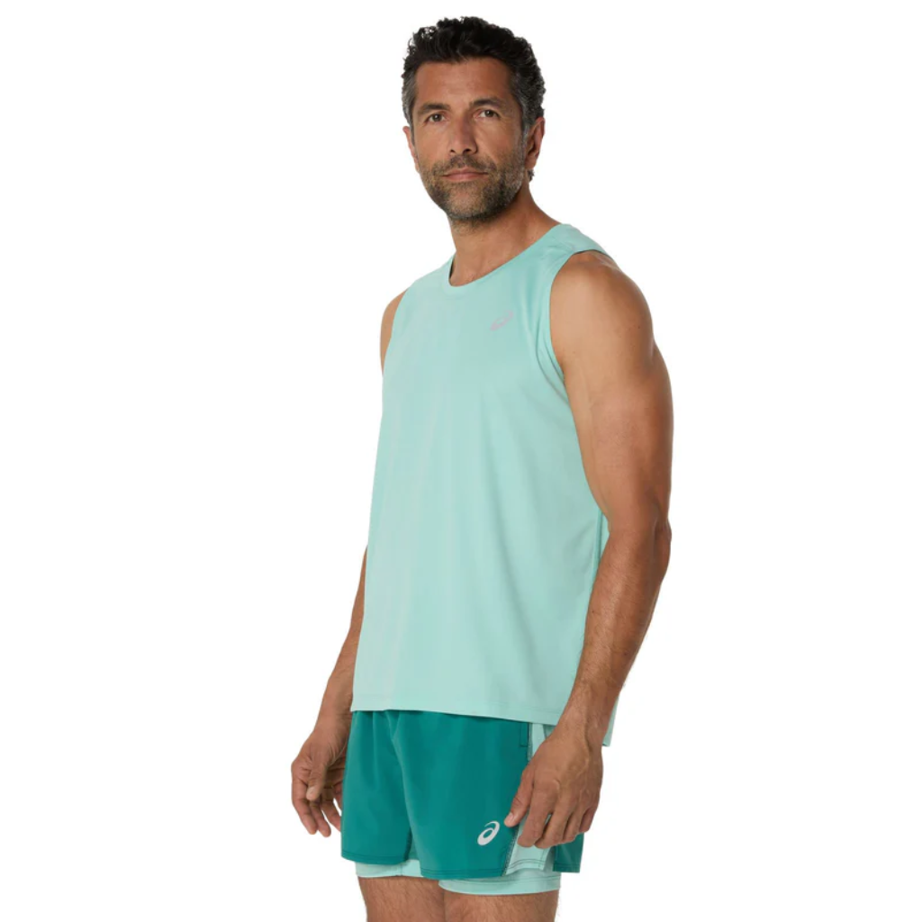 ASICS Men's Core Singlet | Oasis Green | 2011d223-300 | The Run Hub