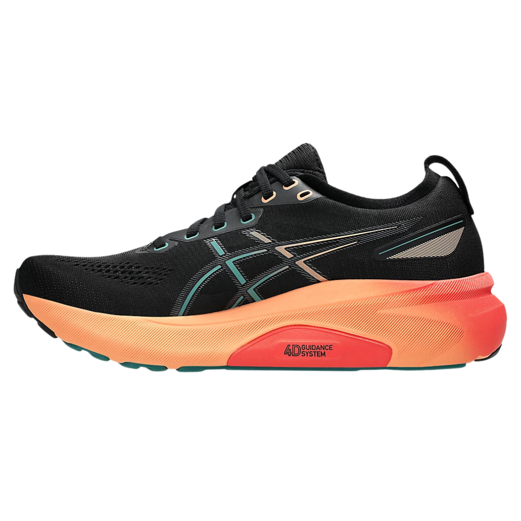 ASICS Men's GEL-KAYANO™ 31 Support Running Shoes | Black/Rainy Lake | 1011B867-004 | The Run Hub