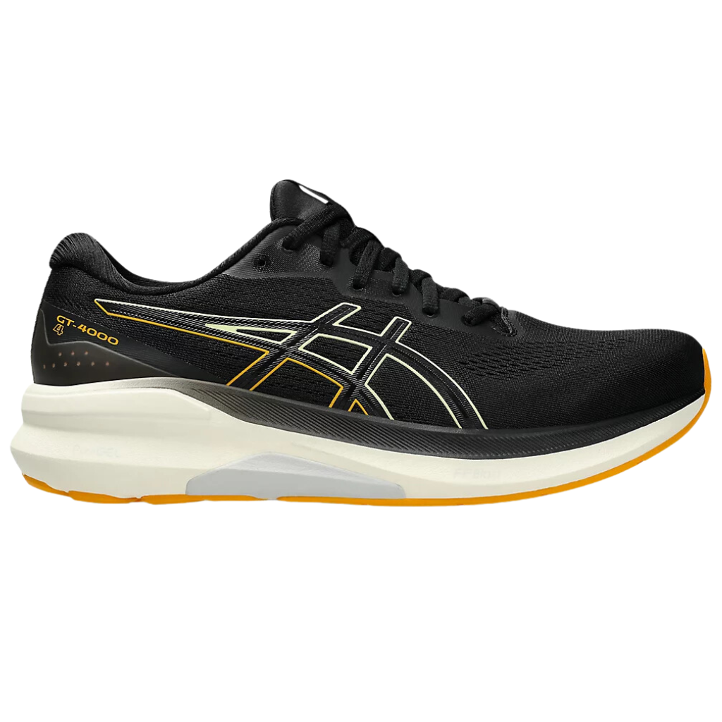 ASICS Men's GT-4000™ 4 Support Running Shoe | Black/Amber | 1011B871-001 | The Run Hub