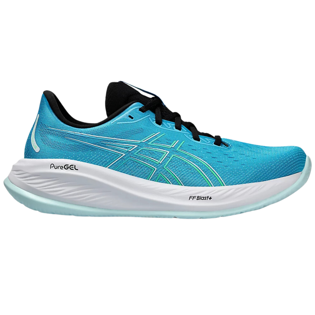 ASICS Men's Gel-Cumulus 26 Neutral Running Shoe | Digital Aqua/New Leaf | 1011B792-404 | The Run Hub