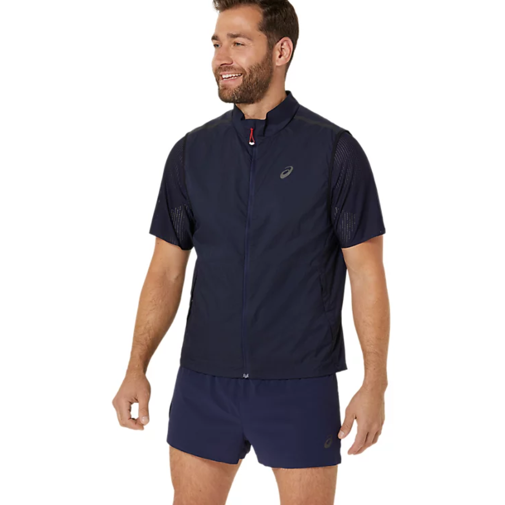 Asics men's running gilet deals