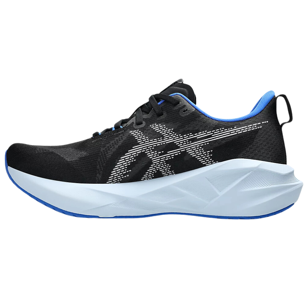 ASICS Men's NOVABLAST 5 Neutral Running Shoes | BLACK/WHITE | 1011B974-001 | The Run Hub