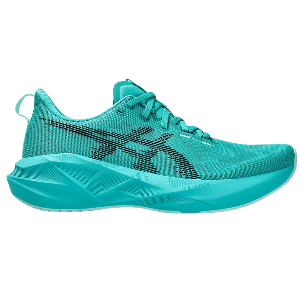 ASICS Men's NOVABLAST 5 Neutral Running Shoes | WAVE TEAL/BLACK | 1011B974-401 | The Run Hub