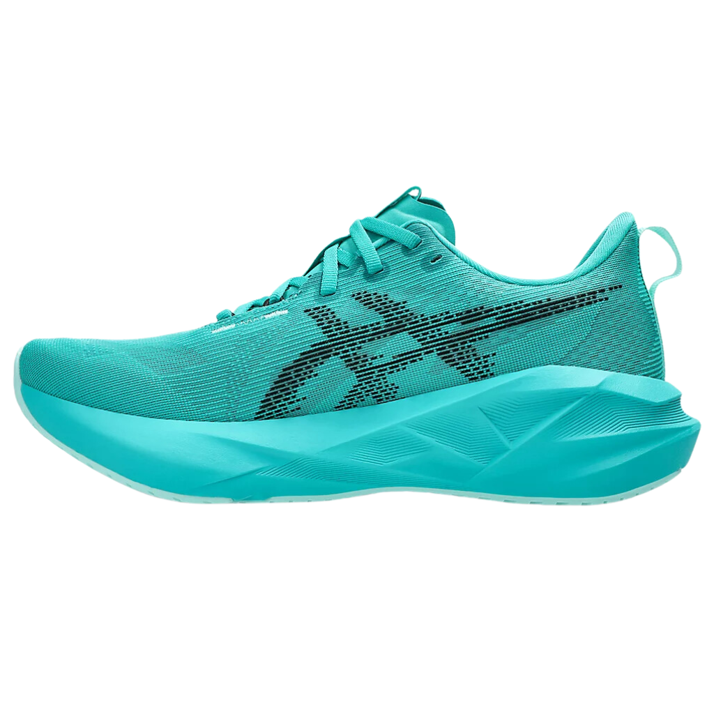 ASICS Men's NOVABLAST 5 Neutral Running Shoes | WAVE TEAL/BLACK | 1011B974-401 | The Run Hub