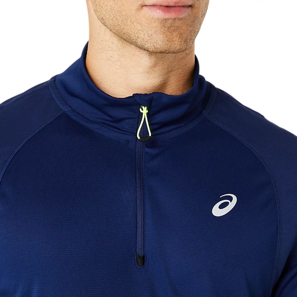 ASICS Men's ROAD LITE-SHOW HALF ZIP | Blue Expanse | 2011D094.401 | The Run Hub