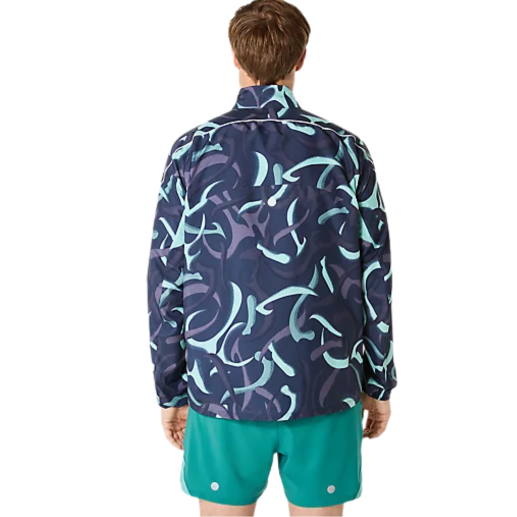 ASICS Road Lite-Show Packable Jacket | 2011D096 | Midnight | The Run Hub