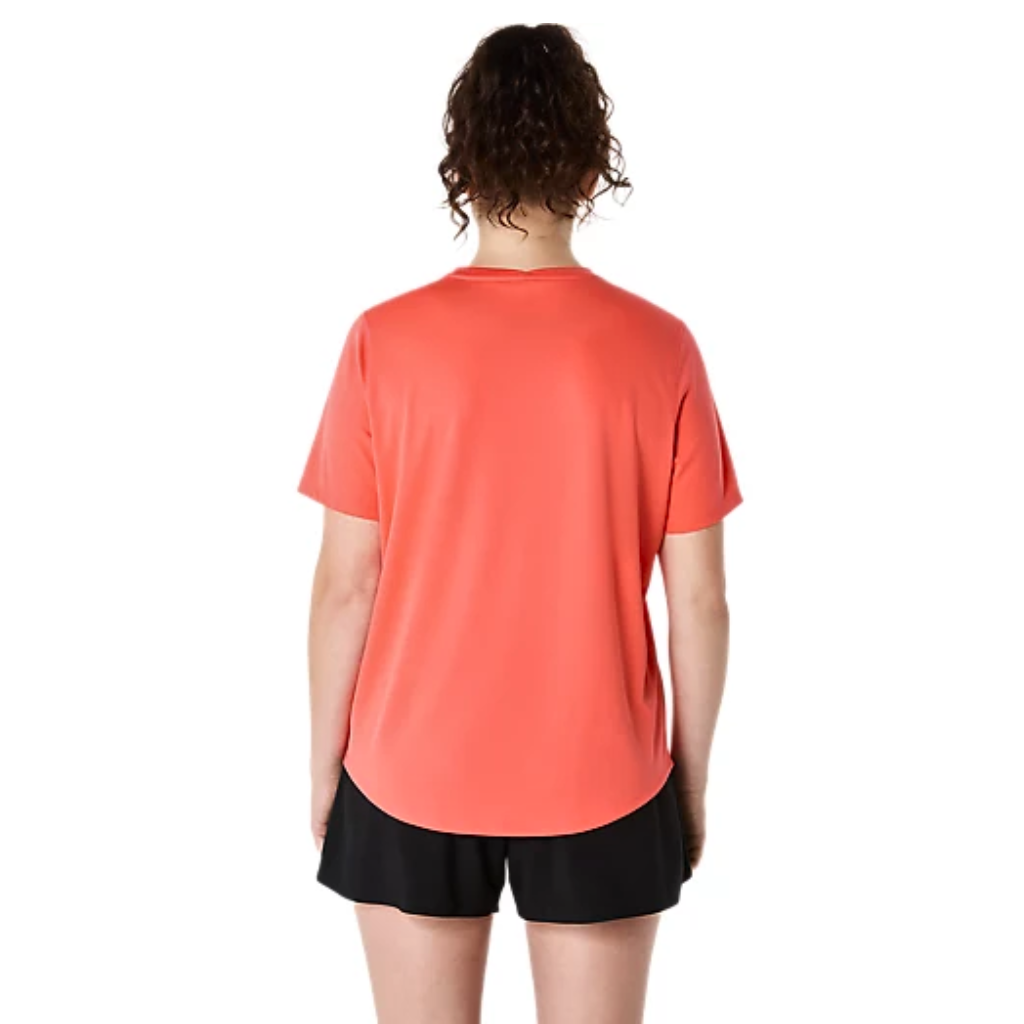 ASICS Women's Core SS Tee | Coral Reef | 2012D170-700 | The Run Hub