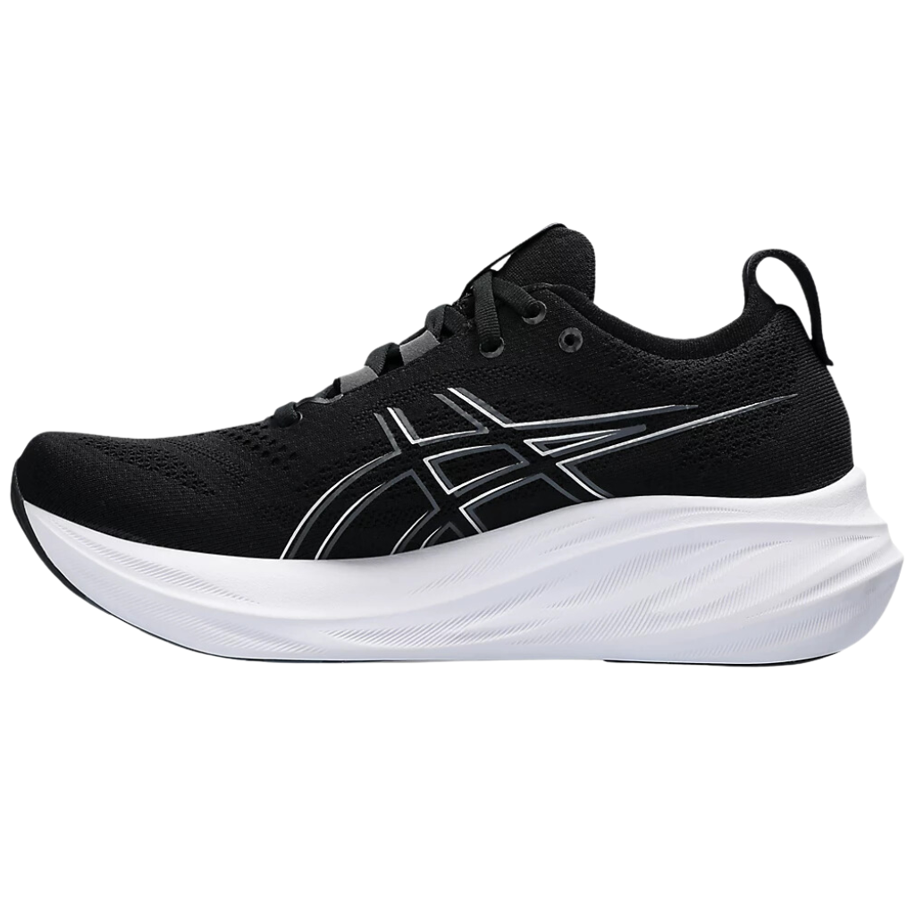 ASICS Women's GEL-NIMBUS-26 Neutral Running Shoe | Black/Graphite Grey | 1012B601-001 | The Run Hub