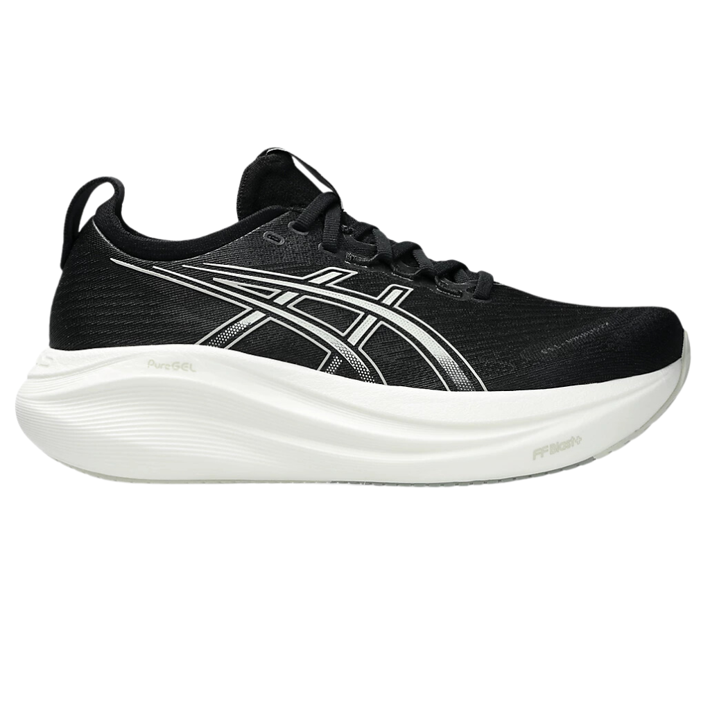 ASICS Women's GEL-NIMBUS™ 27 Neutral Running Shoe | Black/Lake Grey | 1012B753-002 | The Run Hub