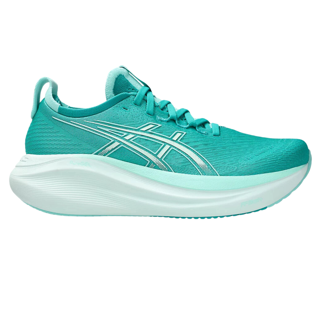 ASICS Women's GEL-NIMBUS™ 27 Neutral Running Shoe | Wave Teal/Illuminate Mint | 1012B753-400 | The Run Hub