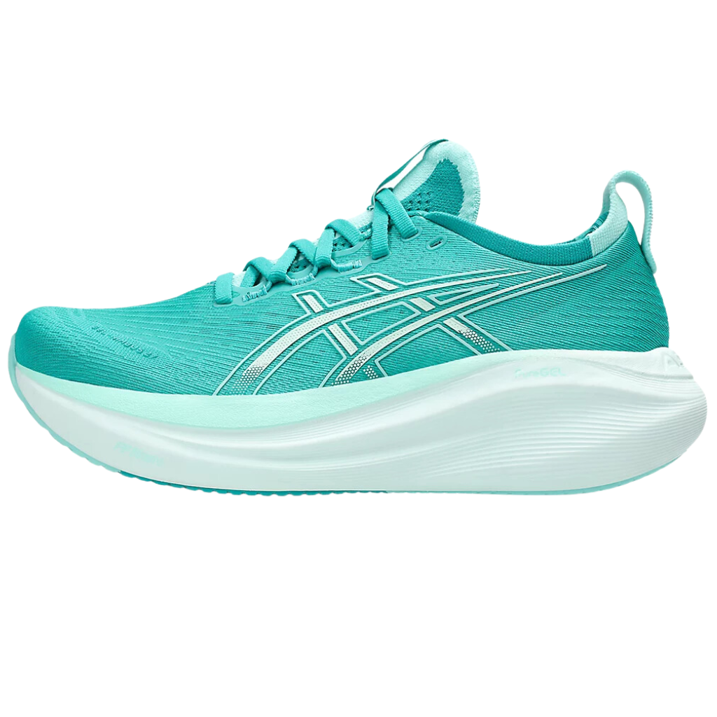 ASICS Women's GEL-NIMBUS™ 27 Neutral Running Shoe | Wave Teal/Illuminate Mint | 1012B753-400 | The Run Hub