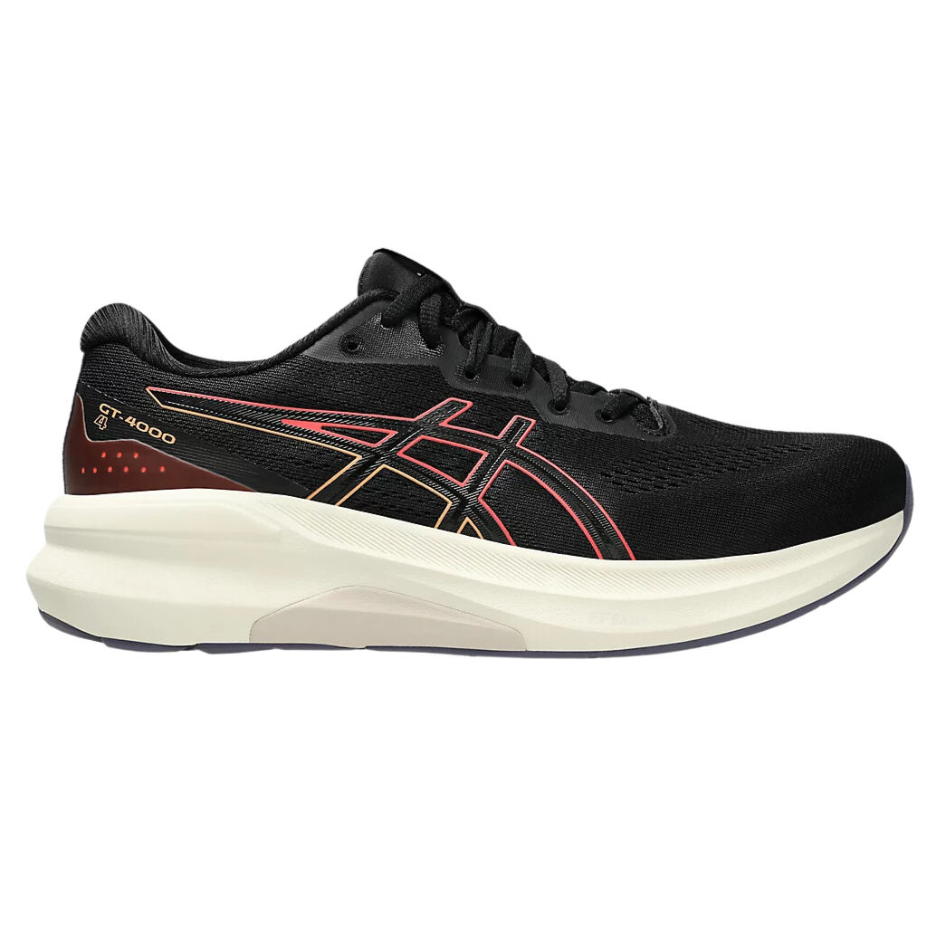 ASICS Women's GT-4000™ 4 Support Running Shoes | Black/Coral Reef | 1012B674-001 | The Run Hub