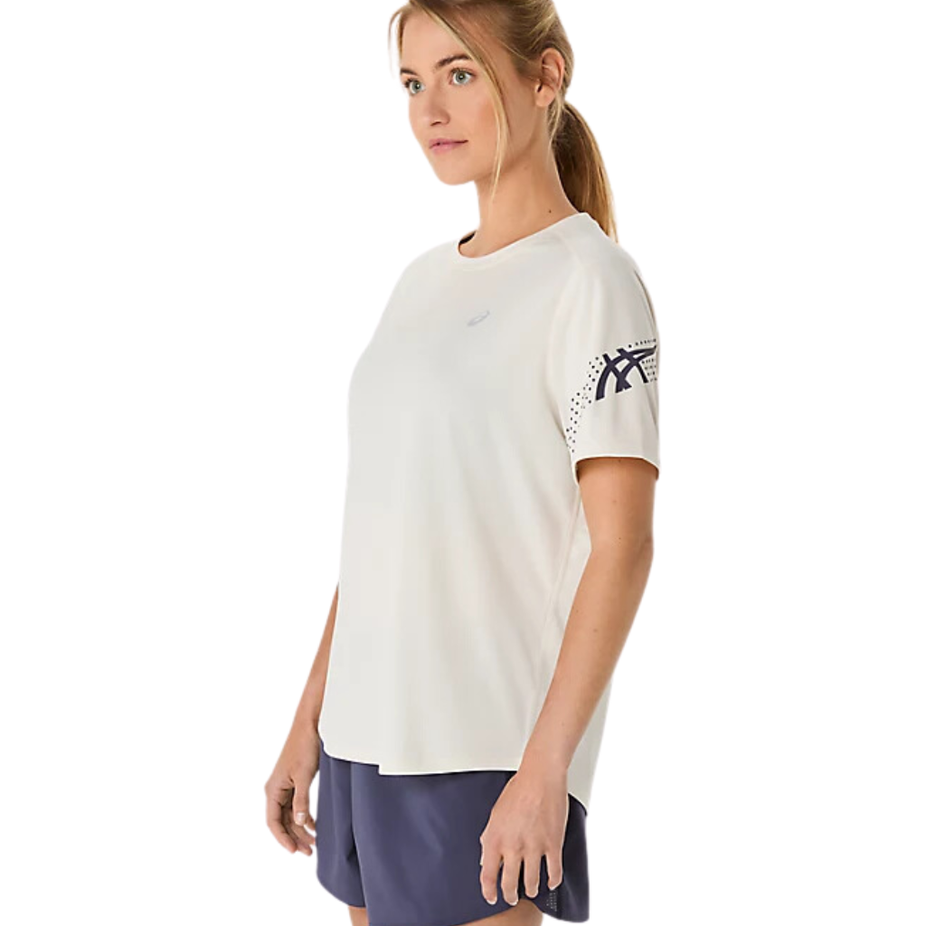 ASICS Women's ICON SS TOP | Birch | 2012D177-200 | The Run Hub