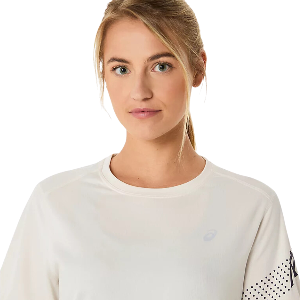 ASICS Women's ICON SS TOP | Birch | 2012D177-200 | The Run Hub