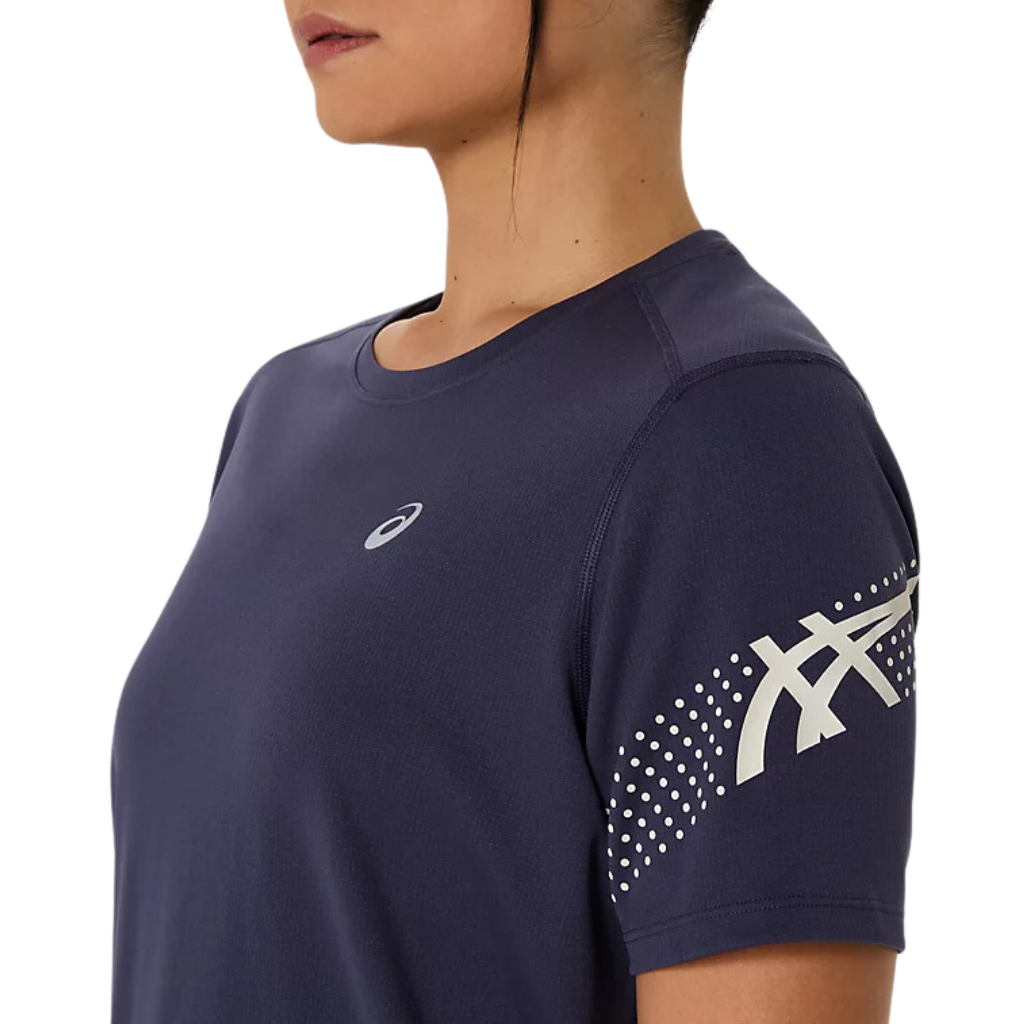 ASICS Women's ICON SS TOP | Indigo Fog | 2012D177-500 | The Run Hub