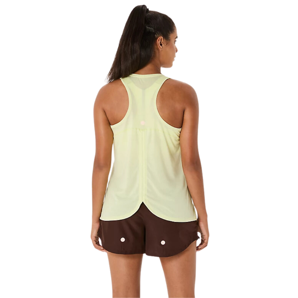 ASICS Women's NAGINO RUN ADJUSTABLE TANK | Huddle Yellow Heather | 2012D139-750 | The Run Hub