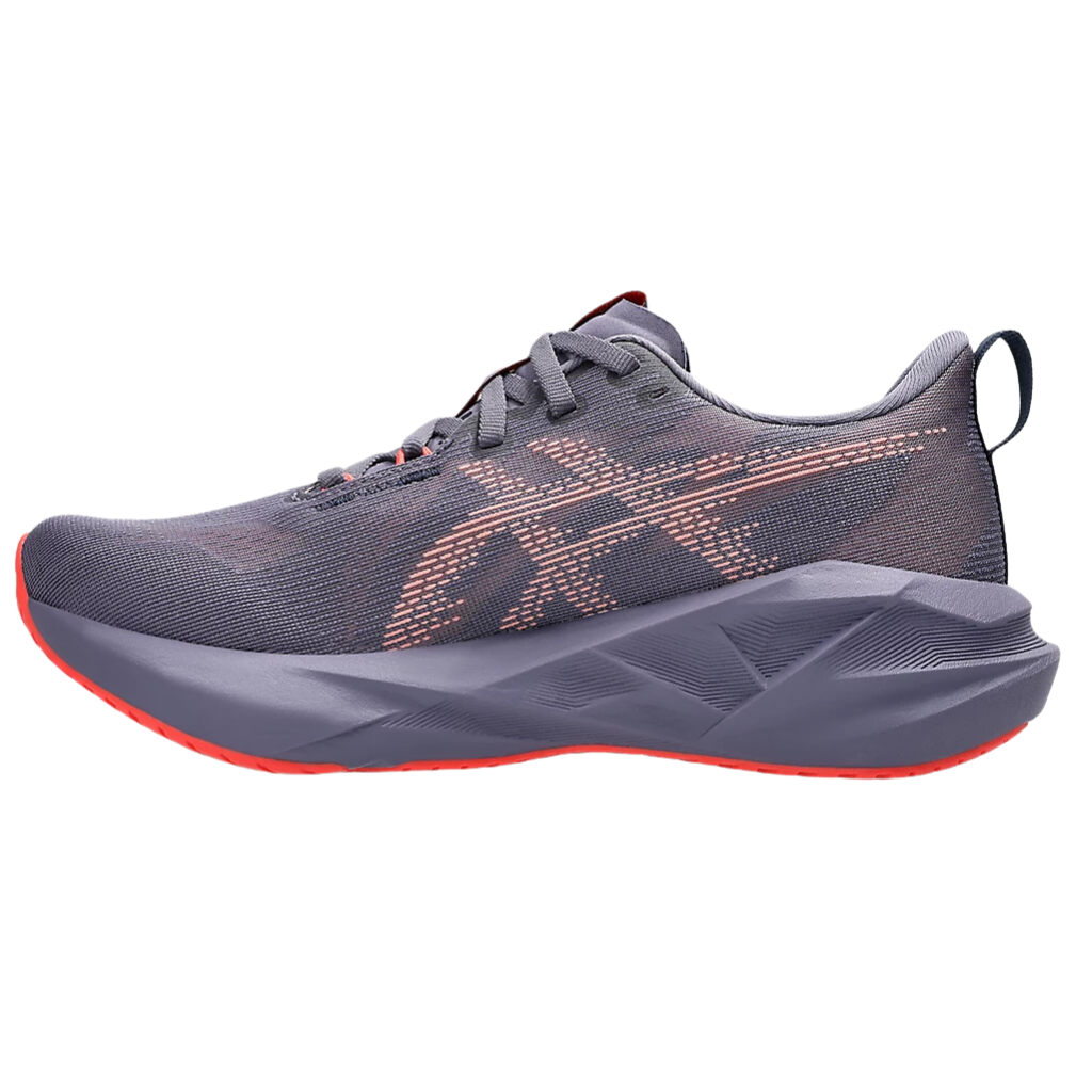 ASICS Women's NOVABLAST 5 Neutral Running Shoes | Greyish Purple/Coral Reef | 1012B765-500 | The Run Hub