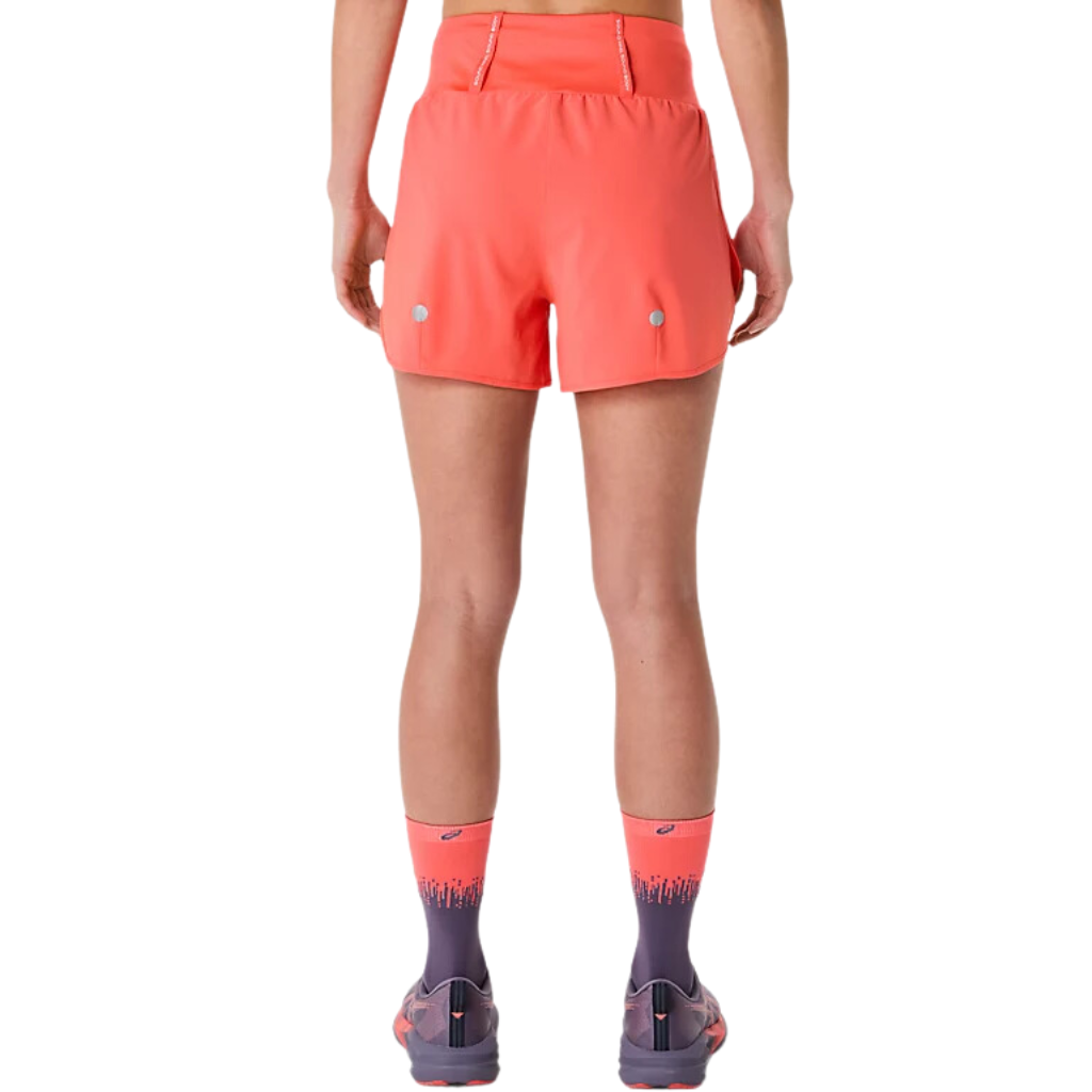 ASICS Women's ROAD 3.5IN SHORT | Coral Reef | 2012C965-700 | The Run Hub