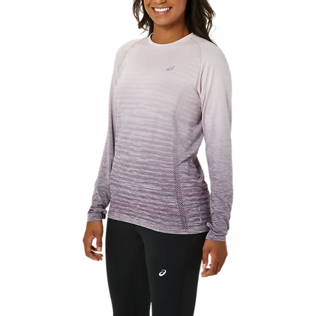 ASICS Women's Seamless Long Sleeve Top | Watershed Rose/Dusty Mauve | 2012C392.700 | The Run Hub