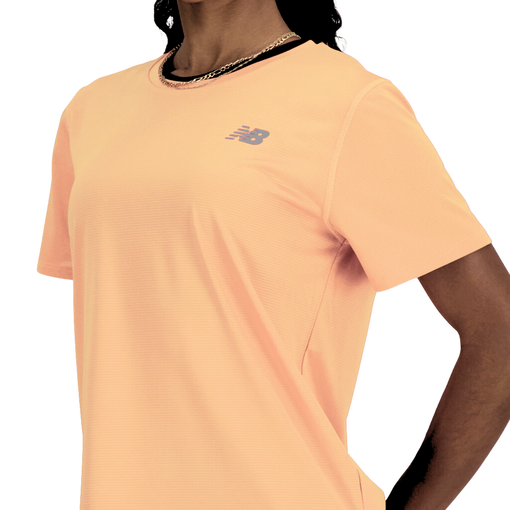 ASICS Women's Sports Essentials Poly Knit Tee | Peach Blossom | WT41222PAE | The Run Hub