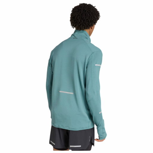 Adidas Adi365 Running Climawarm+ Half-Zip | Preloved Teal | The Run Hub