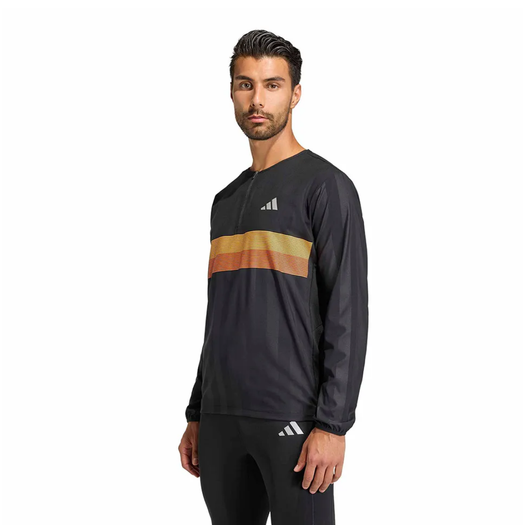 Adidas Adi365 Seasonal Running Crew Sweatshirt | Black | The Run Hub