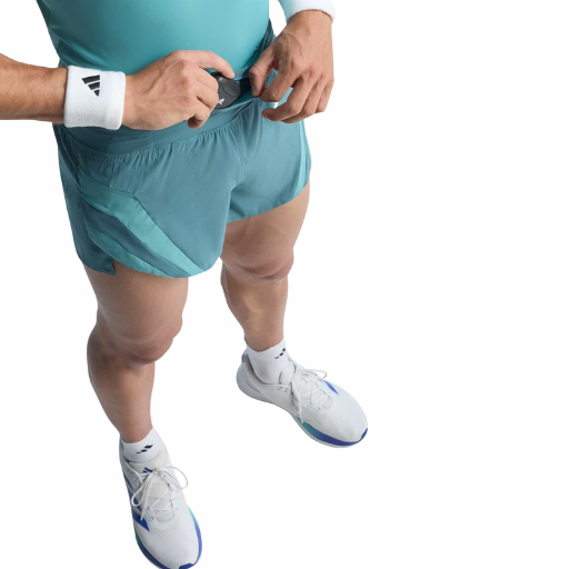 Adidas Adizero Archive Running Gel Short | Preloved Teal | The Run Hub