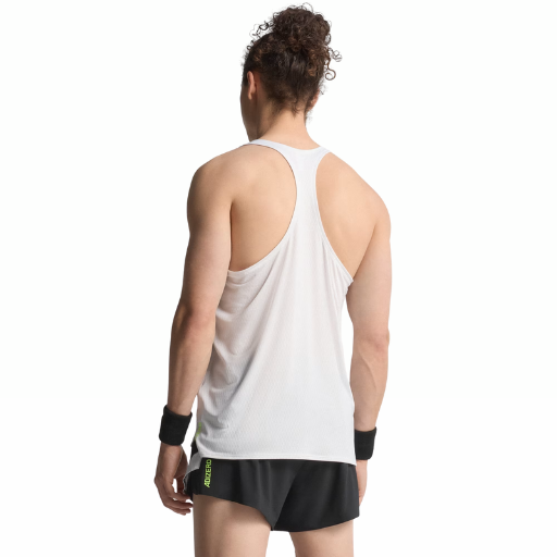 Adidas Adizero Archive Running Tank Top | White | The Run Hub
