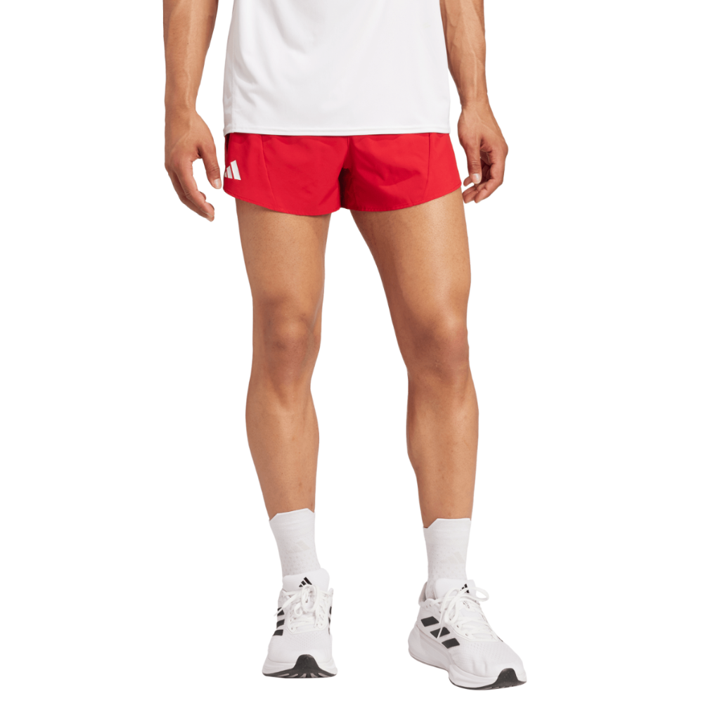 Adidas Adizero Essential Split Shorts | Red | 4067893081130 | The Run Hub