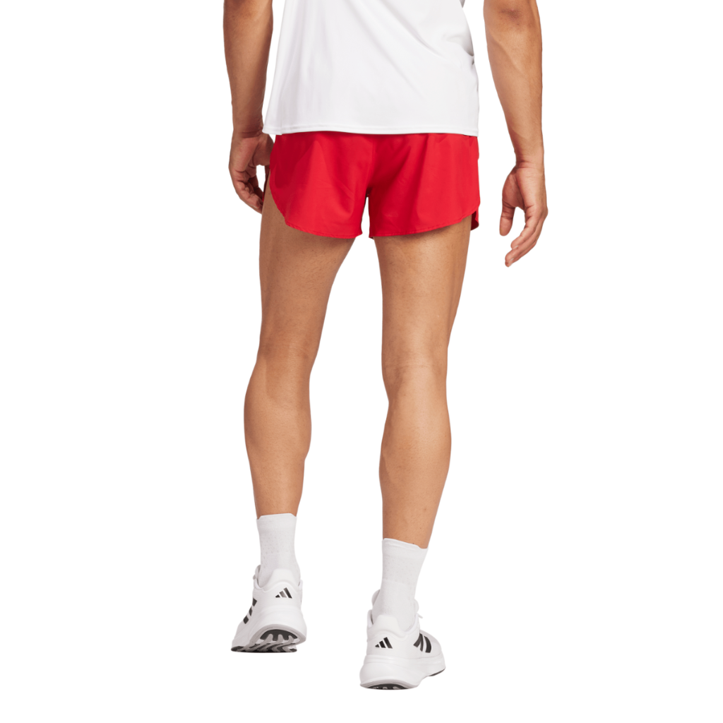 Adidas Adizero Essential Split Shorts | Red | 4067893081130 | The Run Hub