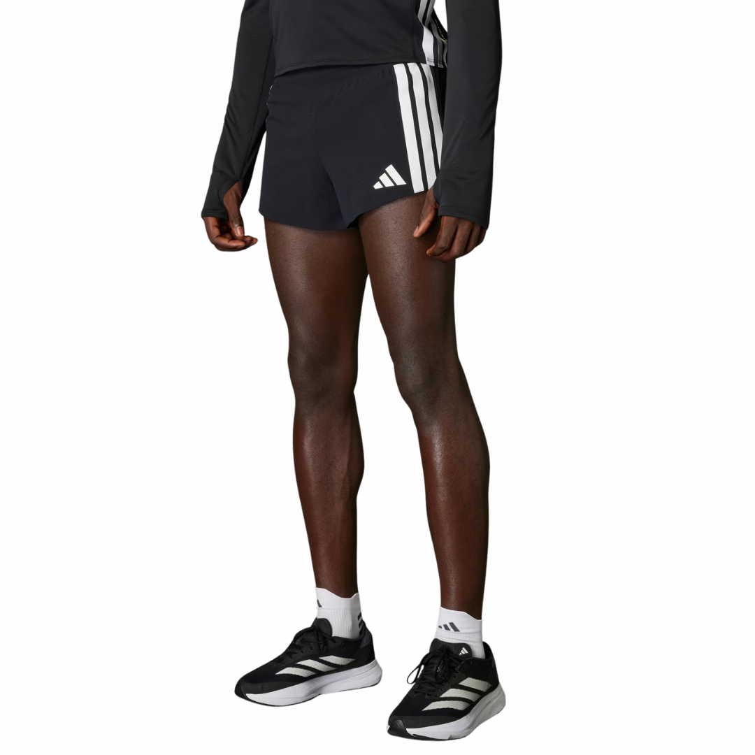 adidas running gear men Men's Adidas Adizero Running Gel Pocket Shorts | Black
