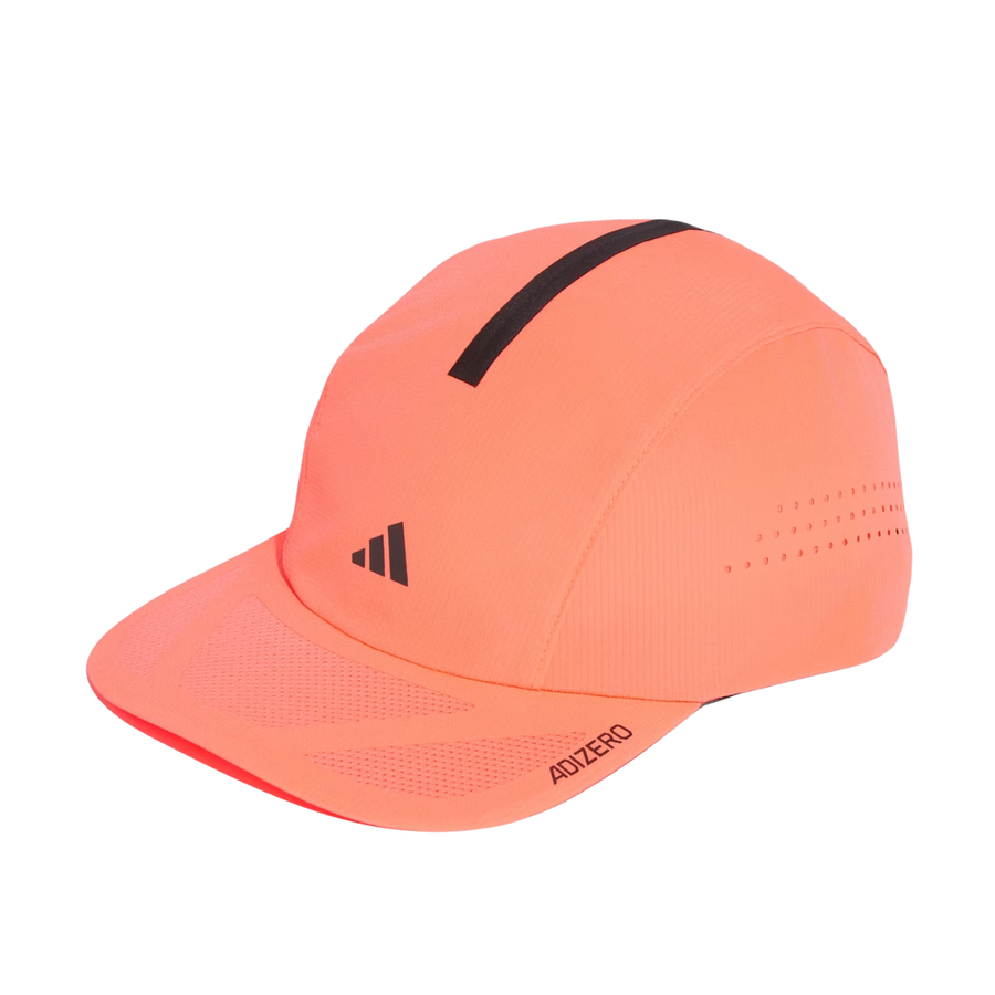 Adidas Run x Adizero Cap | Solar Turbo & Black Reflective | The Run Hub