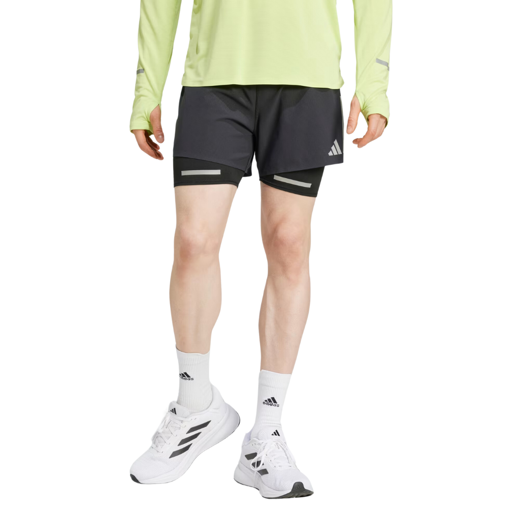 Adidas Ultimate Running Reflective 2-in-1 Shorts | JD7800 | The Run Hub