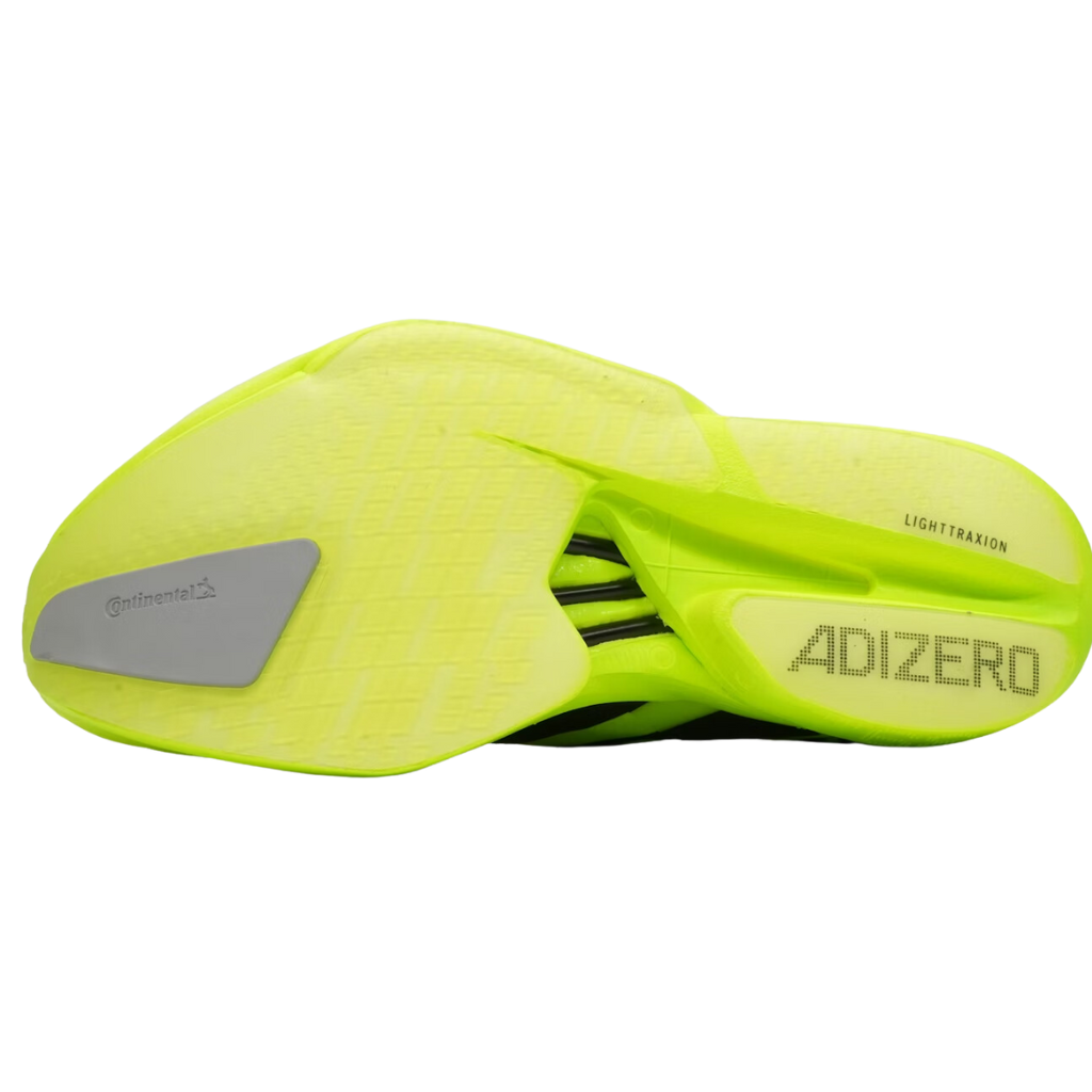 Adidas Adizero Men's Adios Pro 4 Racing Shoe | Lucid Lemon / Core Black / Halo Silver | JR6364 | The Run Hub