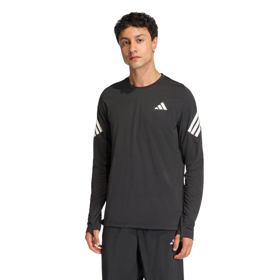 Adidas adi365 Iconic Running Longsleeve | Black | The Run Hub