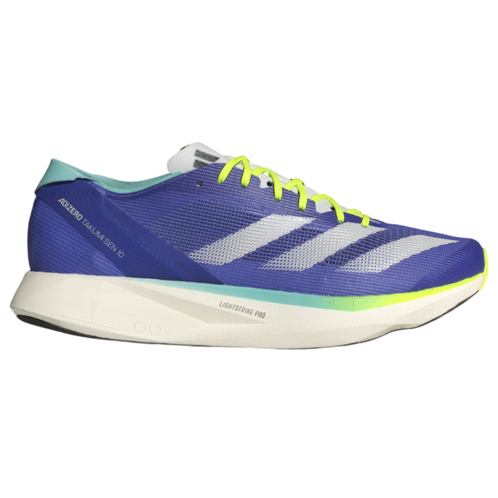 ADIDAS ADIZERO TAKUMI SEN 10 - IF1211 - Cobalt Blue / Zero Metalic / Lucid Lemon | The Run Hub