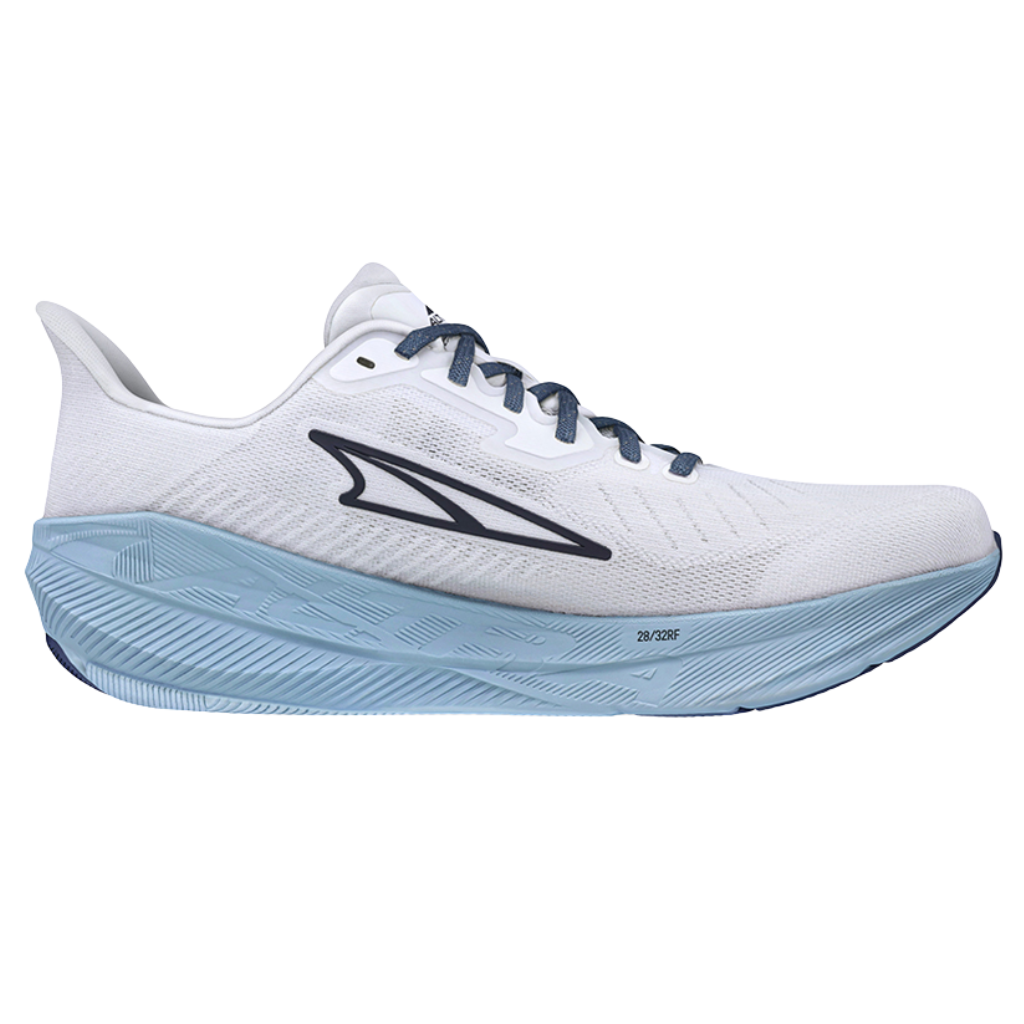 Altra Men's Experience Flow Neutral Running Shoe | White/Blue | The Run Hub