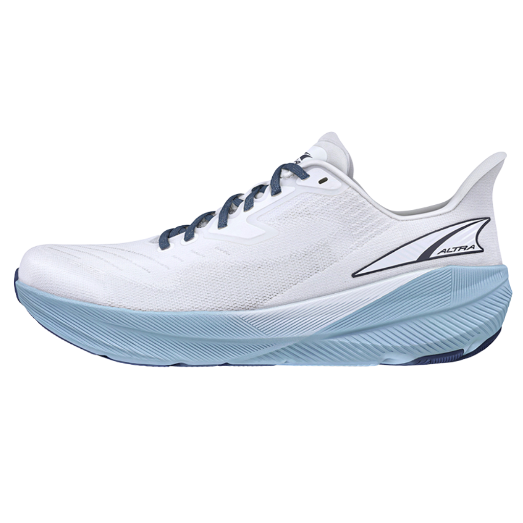 Altra Men's Experience Flow Neutral Running Shoe | White/Blue | The Run Hub