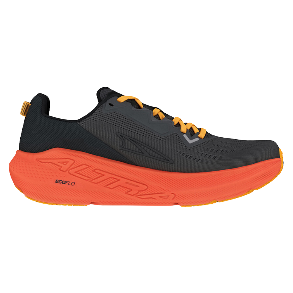 Altra Men's FWD VIA Neutral Running Shoes | BLACK/ORANGE | al0a85pn013 | The Run Hub