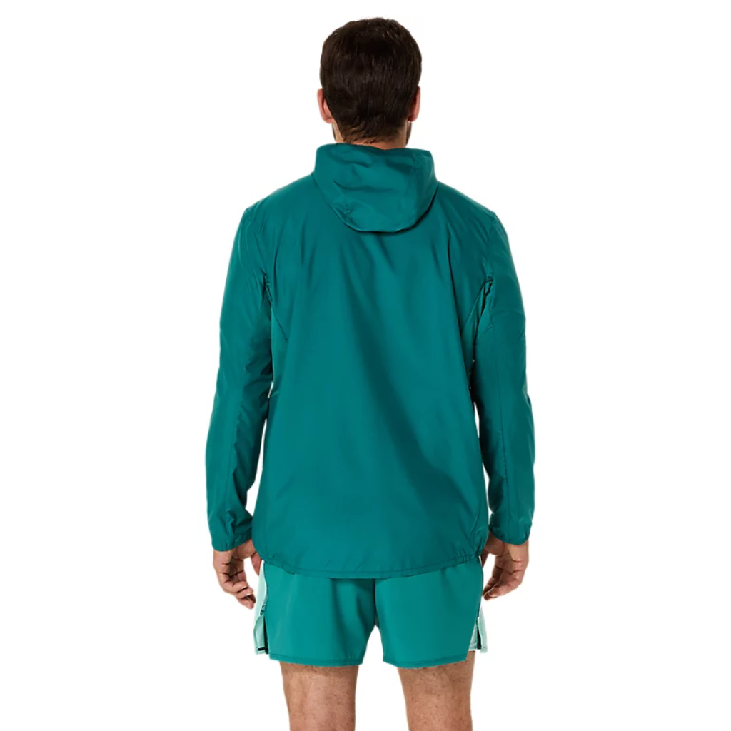 Asics Core Jacket | 2011d216-300 | RAINY LAKE | Men's Running Jacket | The Run Hub