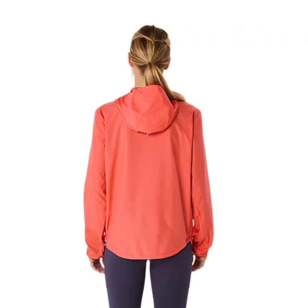 Asics Core Jacket | 2012D180.700 | Coral Reef | The Run Hub