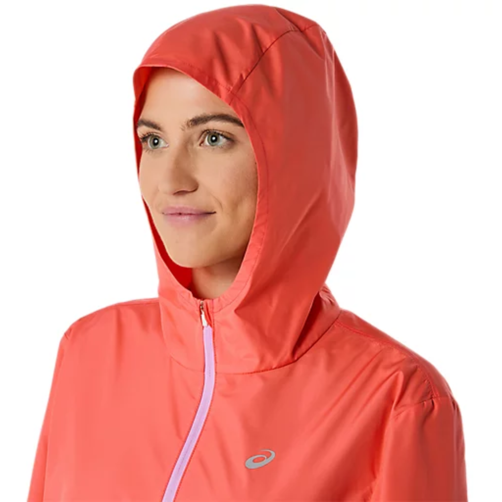 Asics Core Jacket | 2012D180.700 | Coral Reef | The Run Hub